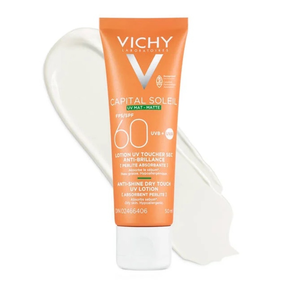 BNIB Vichy Capital Soleil SPF 60 Anti-Shine Matte UV Lotion